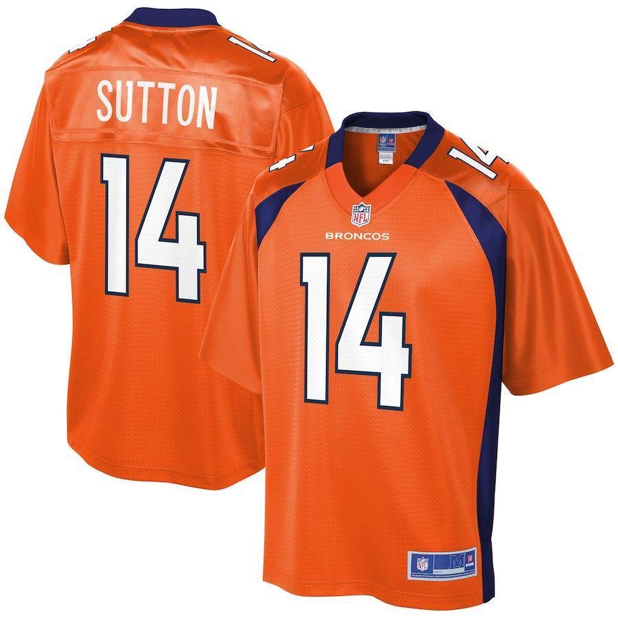 Courtland Sutton Denver Broncos NFL Pro Line Player Jersey Orange