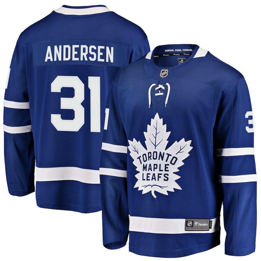 Frederik Andersen Toronto Maple Leafs Player Swingman Jersey