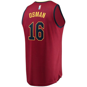 Cedi Osman Cleveland Cavaliers Branded Fast Break Player Jersey - Icon Edition – Wine