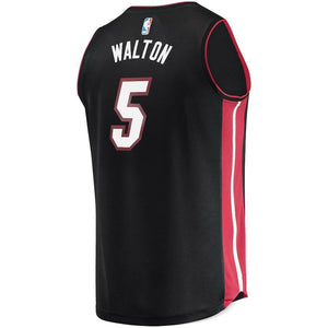 Derrick Jones Miami Heat Branded Fast Break Player Jersey - Icon Edition – Black