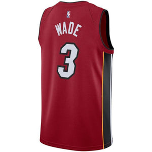 Dwyane Wade Miami Heat Swingman Jersey - Statement Edition – Red