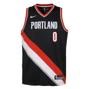 Damian Lillard Portland Trail Blazers Youth Jersey Black - Icon Edition 2018/2019