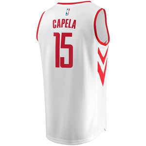 Clint Capela Houston Rockets White Swingman Jersey 2018 - 2019