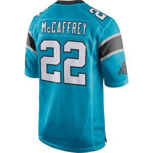 Christian McCaffrey Carolina Panthers American football jersey