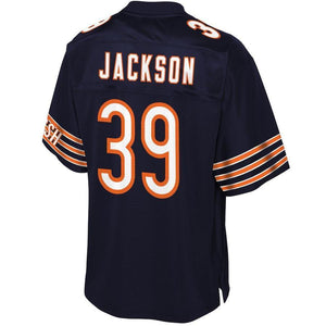 Eddie Jackson Chicago Bears Pro Line Player Jersey - Navy 2018/2019