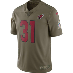 David Johnson Arizona Cardinals Salute To Service Limited Jersey - Olive 2018/2019