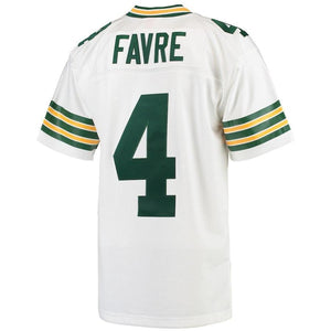 Brett Favre Green Bay Packers Mitchell & Ness 1996 Replica Retired Player Jersey - White
