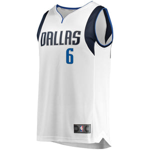 DeAndre Jordan Dallas Mavericks White Swingman Jersey 2018 - 2019