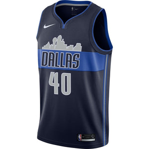 Harrison Barnes Dallas Mavericks Navy Swingman Jersey 2018 - 2019