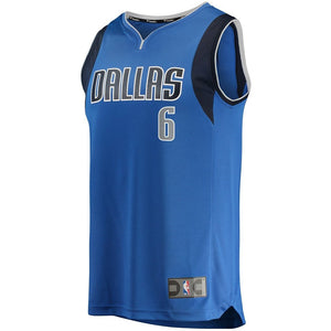 DeAndre Jordan Dallas Mavericks Blue Swingman Jersey 2018 - 2019