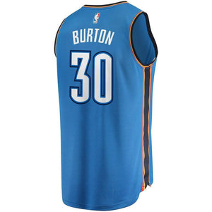 Deonte Burton Oklahoma City Thunder Branded Fast Break Jersey - Icon Edition - Blue