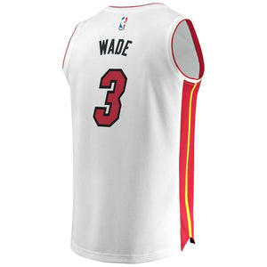 Dwyane Wade Miami Heat Branded Youth Fast Break Jersey - Association Edition – White 2018/2019