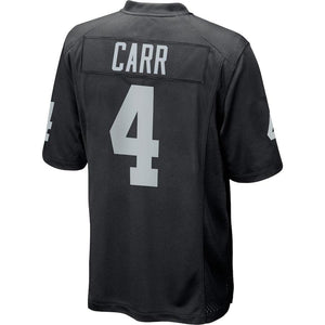 Derek Carr Oakland Raiders American football jersey