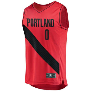 Damian Lillard Portland Trail Blazers Branded Youth Fast Break Jersey Red - Statement Edition 2018/2019