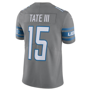 Golden Tate Detroit Lions Vapor Untouchable Color Rush Limited Player Jersey - Steel