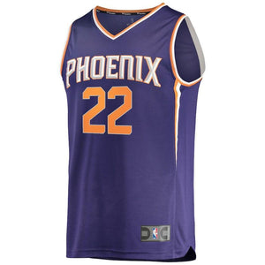 DeAndre Ayton Phoenix Suns Branded Youth Fast Break Jersey Purple - Icon Edition 2018/2019
