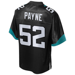 Donald Payne Jacksonville Jaguars NFL Pro Line Team Player Jersey - Black