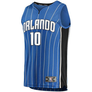 Evan Fournier Orlando Magic Branded Fast Break Jersey Blue - Icon Edition