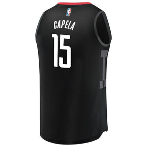 Clint Capela Houston Rockets Branded Youth Fast Break Jersey - Statement Edition – Black 2018/2019