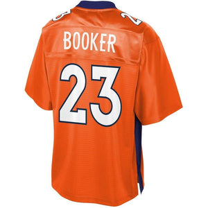 Devontae Booker Denver Broncos NFL Pro Line Team Color Player Jersey  Orange