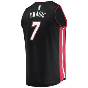 Goran Dragic Miami Heat Branded Youth Fast Break Jersey Black - Icon Edition 2018/2019