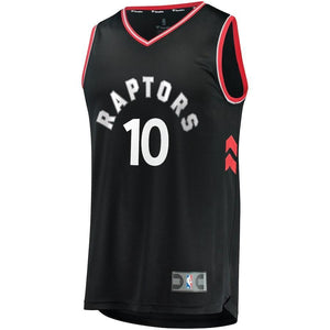 DeMar DeRozan Toronto Raptors Branded Youth Fast Break Jersey Black - Statement Edition 2018/2019