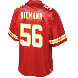 Ben Niemann Kansas City Chiefs NFL Pro Line Player Jersey - Red
