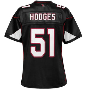 Gerald Hodges Arizona Cardinals Pro Line Women's Player Jersey – Black 2018/2019