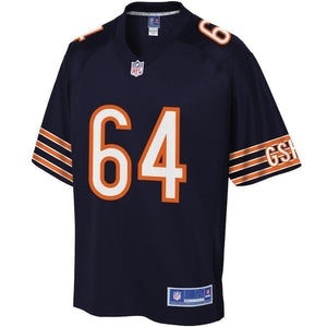 Eric Kush Chicago Bears Pro Line Player Jersey - Navy 2018/2019