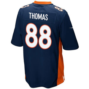 Demaryius Thomas Denver Broncos Game Jersey - Navy Blue