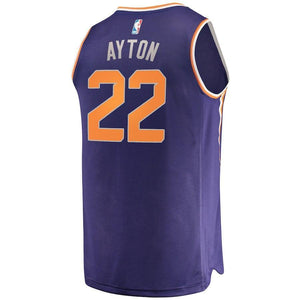 DeAndre Ayton Phoenix Suns Branded Youth Fast Break Jersey Purple - Icon Edition 2018/2019