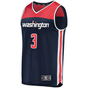 Bradley Beal Washington Wizards Branded Youth Fast Break Jersey Navy - Statement Edition 2018/2019