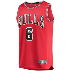 Cristiano Felicio Chicago Bulls Branded Youth Fast Break Player Jersey - Icon Edition - Red 2018/2019