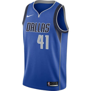 Dirk Nowitzki Dallas Mavericks Swingman Jersey Royal - Icon Edition