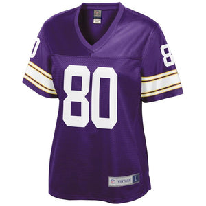 Cris Carter Minnesota Vikings Pro Line Women's Retired Player Jersey – Purple 2018/2019