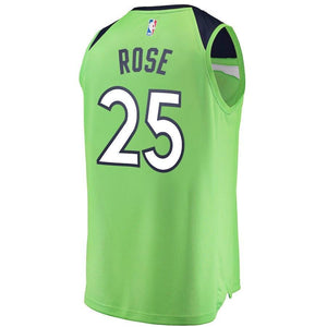 Derrick Rose Minnesota Timberwolves Branded Youth Fast Break Jersey - Statement Edition – Green 2018/2019