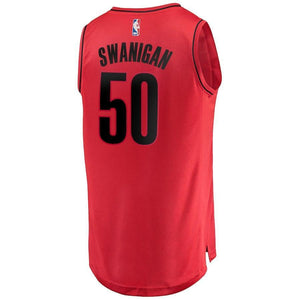 Caleb Swanigan Portland Trail Blazers Branded Fast Break Player Jersey - Statement Edition - Red