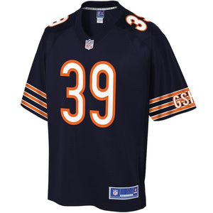 Eddie Jackson Chicago Bears Pro Line Player Jersey - Navy 2018/2019
