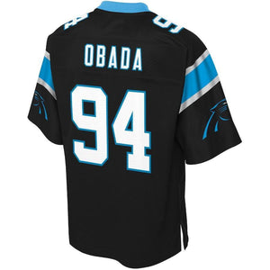 Efe Obada Carolina Panthers Pro Line Player Jersey – Black 2018/2019