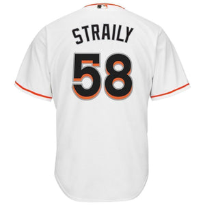 Dan Straily Miami Marlins Dodgers Baseball Player Jersey