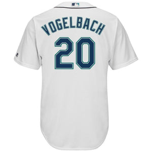 Dan Vogelbach Seattle Mariners Baseball Player Jersey