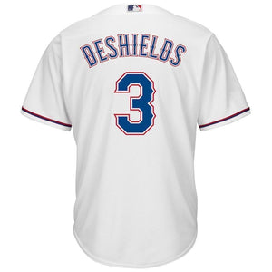 Delino DeShields Texas Rangers Baseball Player Jersey