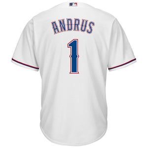 Elvis Andrus Texas Rangers Baseball Player Jersey