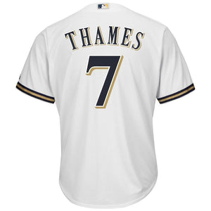 Eric Thames Milwaukee Brewers Baseball Player Jersey