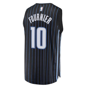 Evan Fournier Orlando Magic Branded Fast Break Jersey Black - Statement Edition