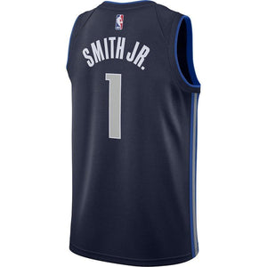 Dennis Smith Jr Dallas Mavericks Swingman Jersey - Statement Edition – Navy