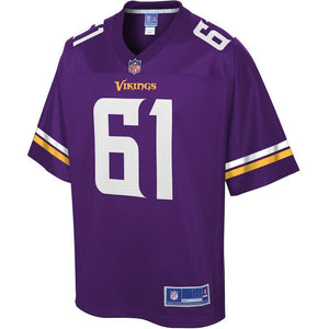 Brett Jones Minnesota Vikings Pro Line Player Jersey – Purple 2018/2019