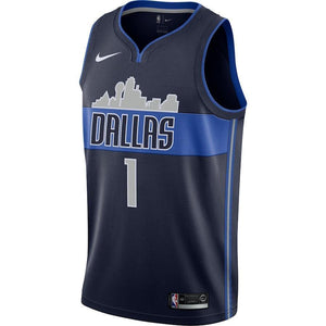 Dennis Smith Jr Dallas Mavericks Swingman Jersey - Statement Edition – Navy