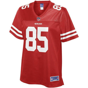 George Kittle San Francisco 49ers Pro Line Women's Team Player Jersey – Scarlet 2018/2019
