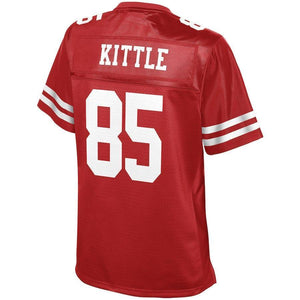 George Kittle San Francisco 49ers Pro Line Women's Team Player Jersey – Scarlet 2018/2019